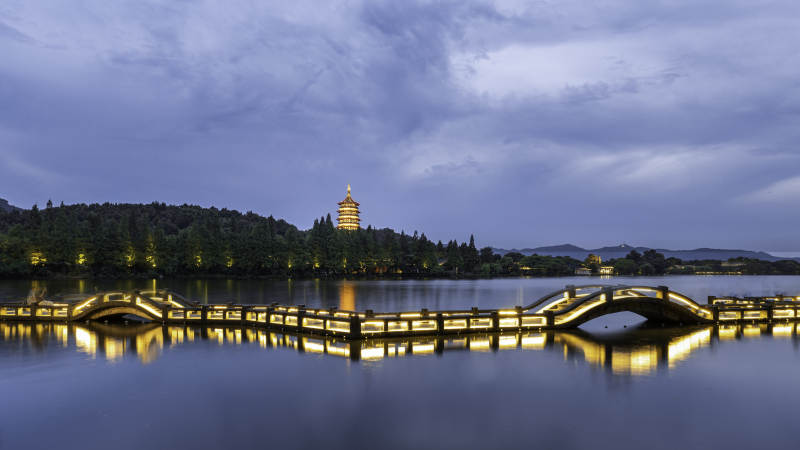 Hangzhou — Danau dan budaya
